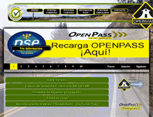 Tablet Screenshot of opeinvias.org